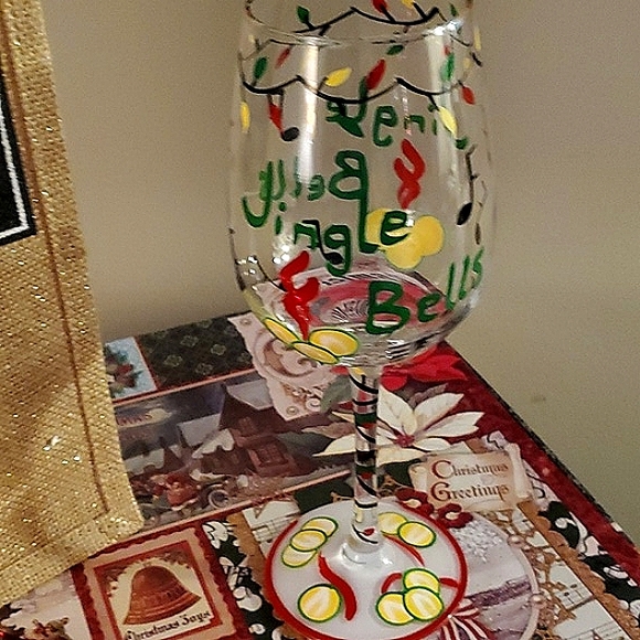 Wine Bag Filled with Goodies For Christmas - Picture 4 of 10